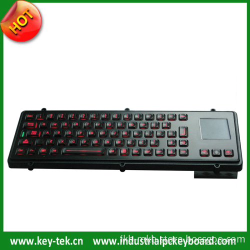 Industrial & Military Backlight PC Touchpad Keyboard